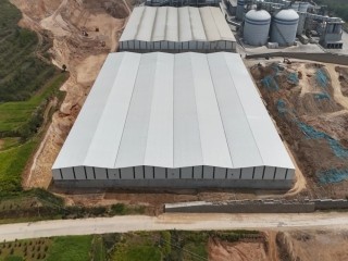 锦信新建四连跨煤棚项目